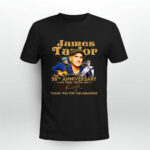 James Taylor 58th Anniversary 1966 2024 Thank You For The Memories Signature 2 T Shirt