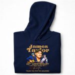 James Taylor 60th Anniversary 1966 2026 Thank You For The Memories Signature 7 Hoodie.jpg