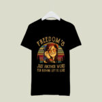 Janis Joplin Freedom is Just Another Word For Nothing Left To Lose Vintage 1 T Shirt