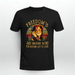 Janis Joplin Freedom is Just Another Word For Nothing Left To Lose Vintage 3 T Shirt
