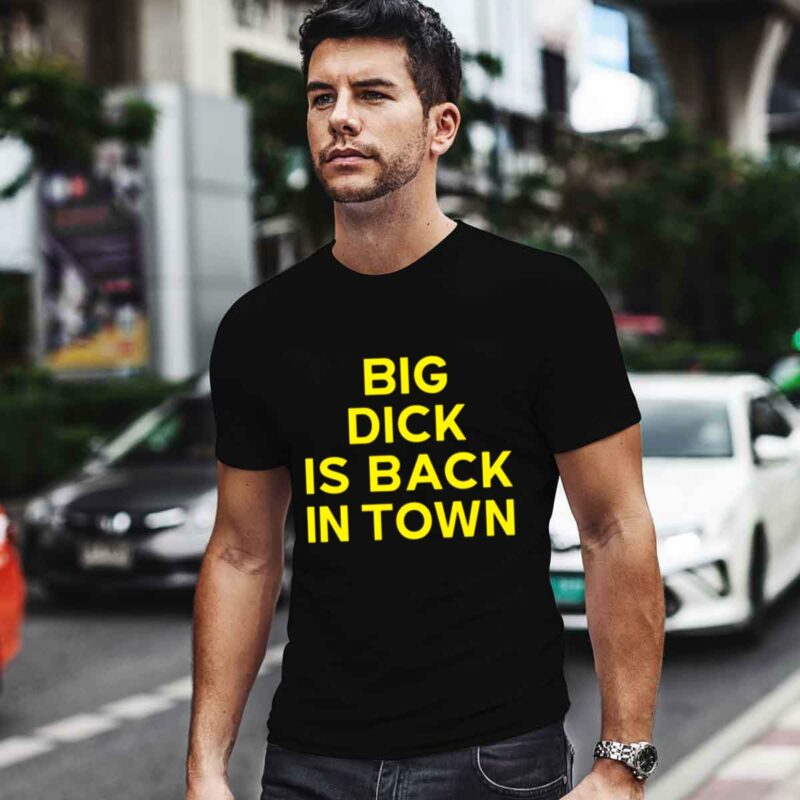Jeremy Cummings Back In Town Black 0 T Shirt