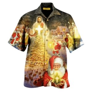 Jesus Is The Magic Of Christmas Hawaiian Shirt