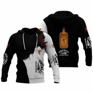 Jesus With Fireball All Over Print Hoodie