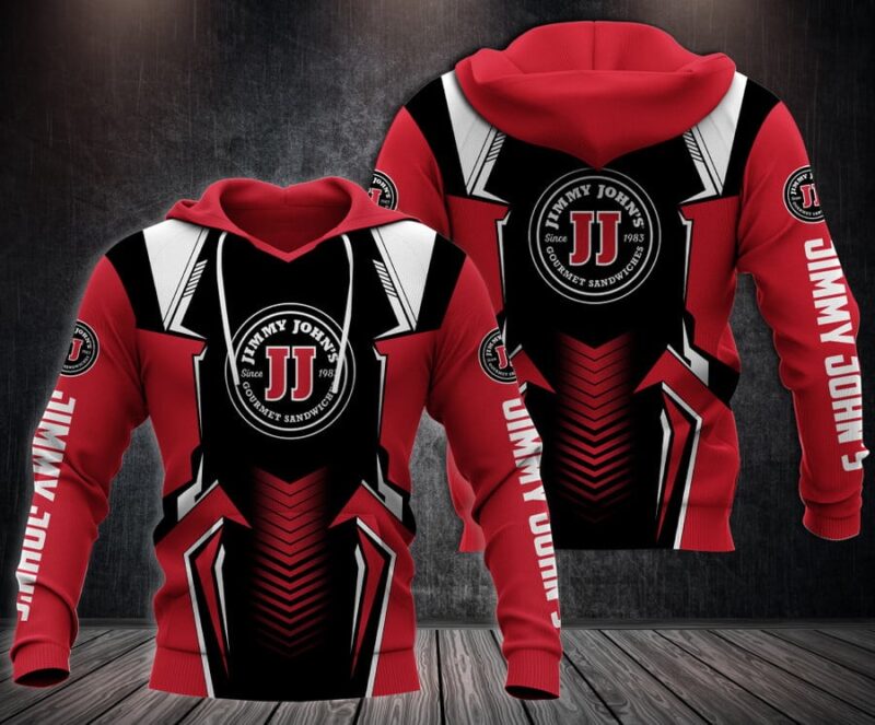 Jimmy Johns Logo Black Red And White 0 Shirt