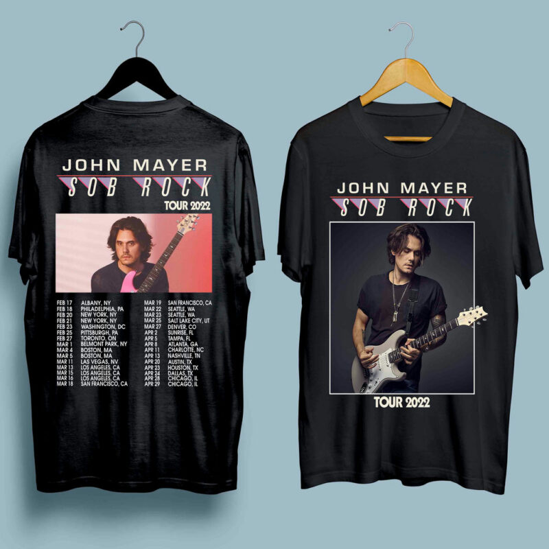 John Mayer Us 2022 Tour Singer 4 T Shirt
