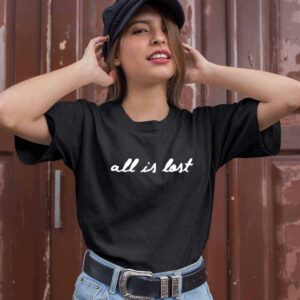 Johnny Goth All Is Lost Skull Shirt