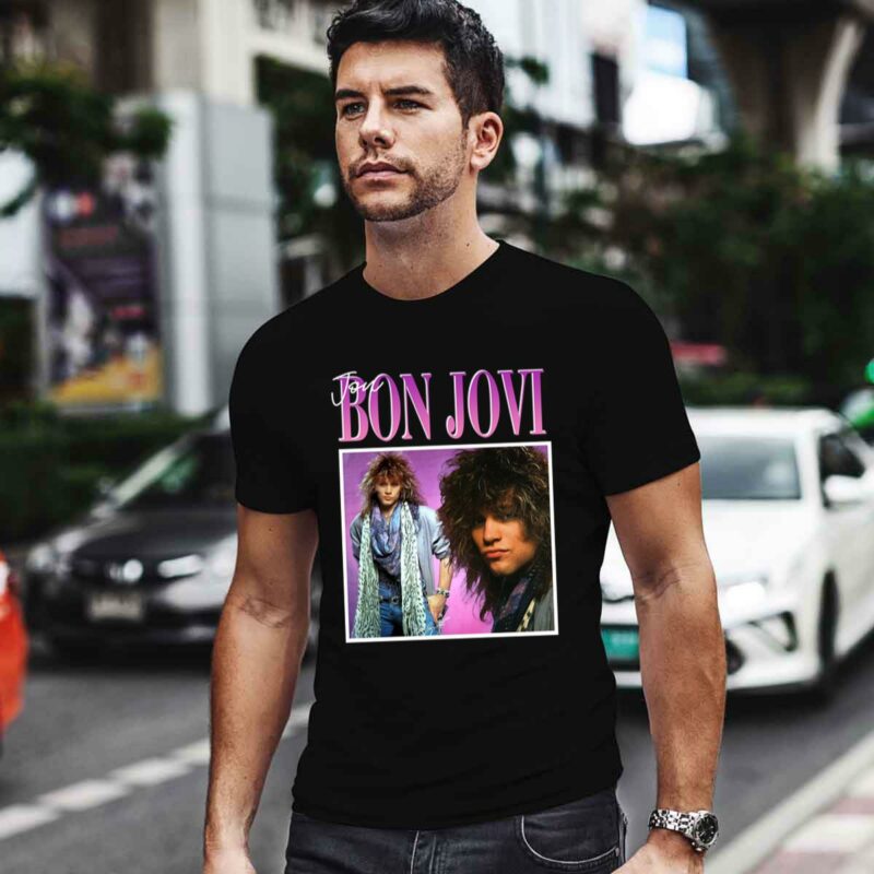 Jon Bon Jovi Music Singer 4 T Shirt