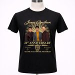 Jonas Brothers 21 anniversary 2005 2026 thank you for the memories signatures 1 T Shirt.jpg