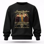 Jonas Brothers 21 anniversary 2005 2026 thank you for the memories signatures 3 Sweatshirt.jpg