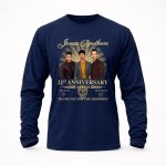 Jonas Brothers 21 anniversary 2005 2026 thank you for the memories signatures 9 Long Sleeves.jpg