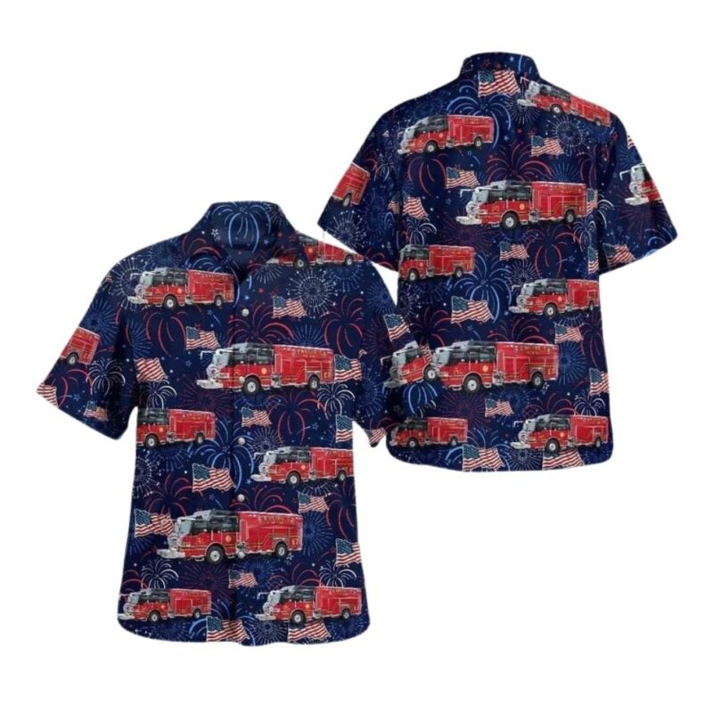 Joplin missouri joplin fire department for 4th of july hawaiian shirt 1