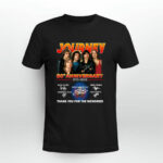 Journey 50th Anniversary 1973 2023 Thank You For The Memories 2 T Shirt