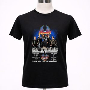 Journey 53rd Anniversary 1973 2026 Thank You For The Memories 1 T Shirt.jpg