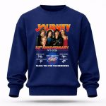 Journey 53rd Anniversary 1973 2026 Thank You For The Memories Signature 8 Sweatshirt.jpg