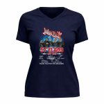 Judas Priest 57 Years 1969 2026 Signatures Thank You 9 Womens V Neck.jpg