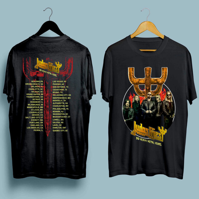 Judas Priest Tour 2021 Front 4 T Shirt