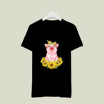 Just A Girl Who Love Pig And Sunflower 1 T Shirt