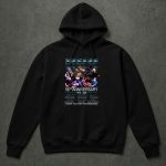 Kansas Rock Band 56th Anniversary 1970 2026 Thank You For The Memories Signature 2 Hoodie.jpg