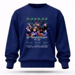 Kansas Rock Band 56th Anniversary 1970 2026 Thank You For The Memories Signature 8 Sweatshirt.jpg