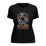 Kid Rock 38 Years 1988 2026 Thank You For The Memories 5 Womens V Neck.jpg