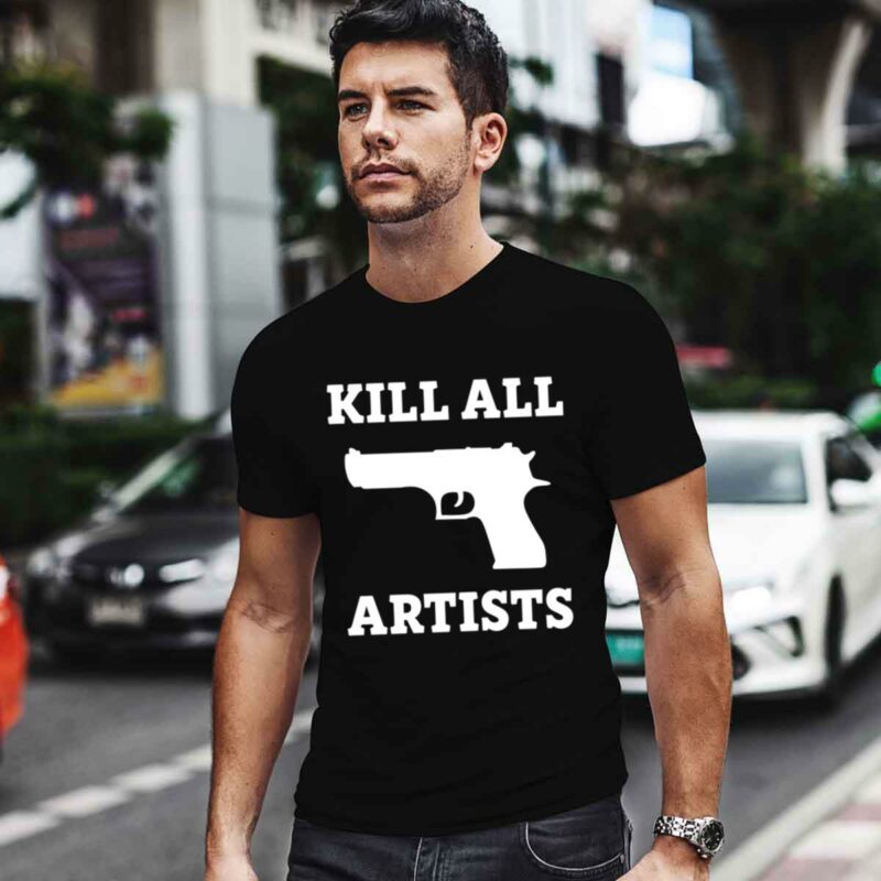 Kill All Artists Short Gun 0 T Shirt