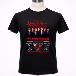 King Crimson 58th Anniversary 1968 2026 Thank You For The Memories Signature 1 T Shirt.jpg