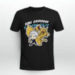 King Ghidorah x Satoru Gojo Godzilla x Jujutsu Kaisen Collab 3 T Shirt