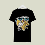 King Ghidorah x Satoru Gojo Godzilla x Jujutsu Kaisen Collab 4 T Shirt