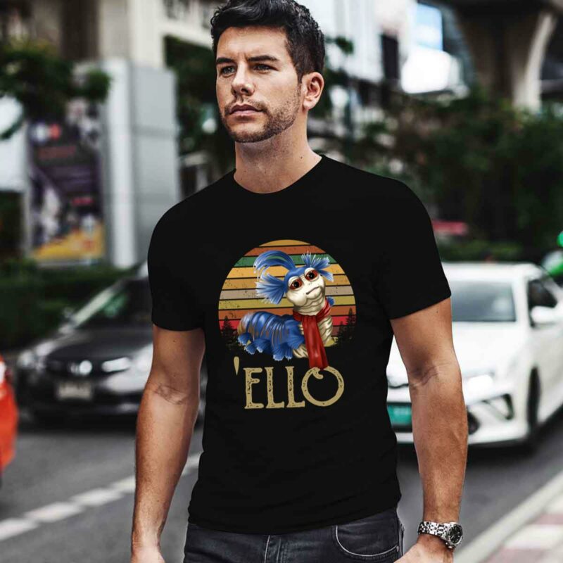 Labyrinth And The Worm Funny Ellos Retro Sunset 0 T Shirt