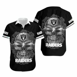 Las Vegas Sugar Skull Hawaiian Shirt