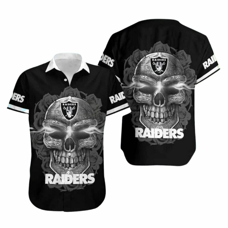 Las vegas sugar skull hawaiian shirt 1