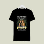 Led Zeppelin 55 Years 1968 2023 Signature Thank You For The Memories 2 T Shirt