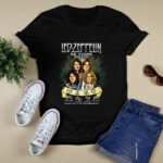Led Zeppelin 55 Years 1968 2023 Signature Thank You For The Memories 3 T Shirt