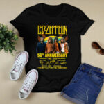 Led Zeppelin 56th Aniversary 1968 2024 2 T Shirt