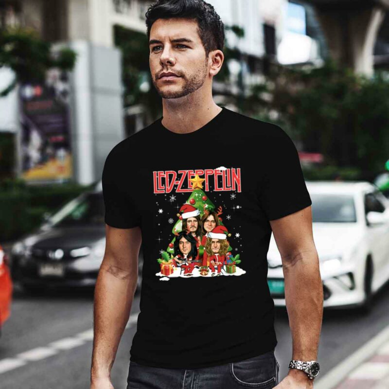 Led Zeppelin Christmas Tree Xmas 4 T Shirt