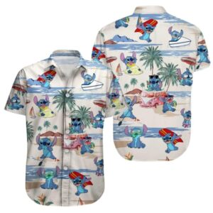 Lilo And Stitch Trip Beach Summer Hawaiian Shirt