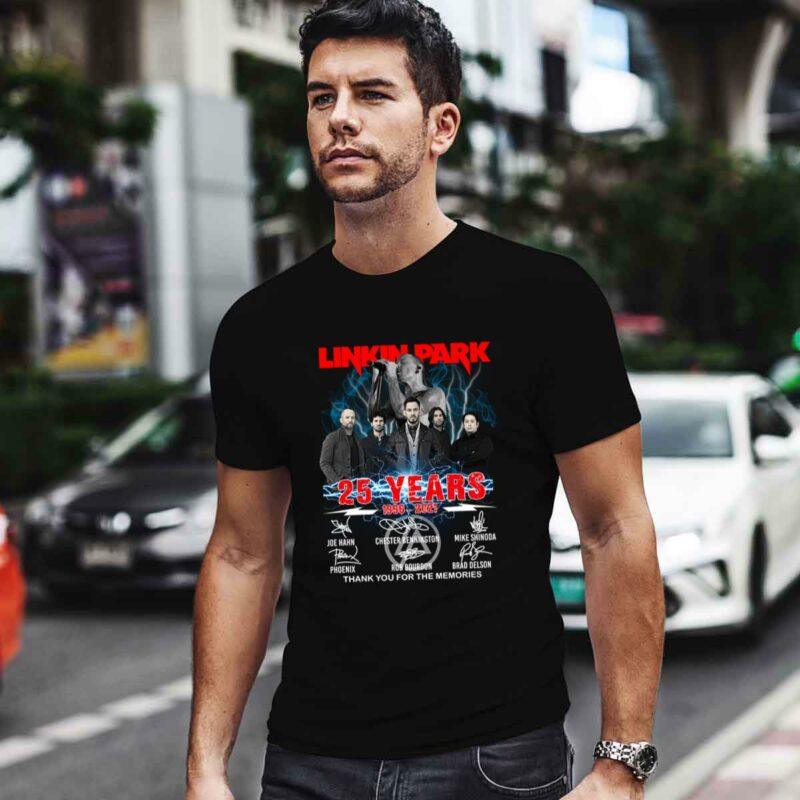 Linkin Park 25 Years 1996 2021 4 T Shirt