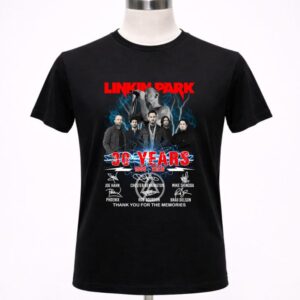 Linkin Park 30 Years 1996-2026 Thank You For The Memories Signature Shirt