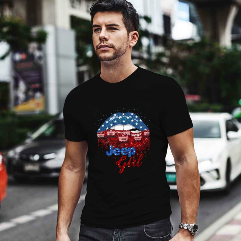 Lips Jeep Car Girl 0 T Shirt