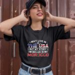 Live In The Usa Story Began In Morocco Gift For Morrocan 1 T Shirt