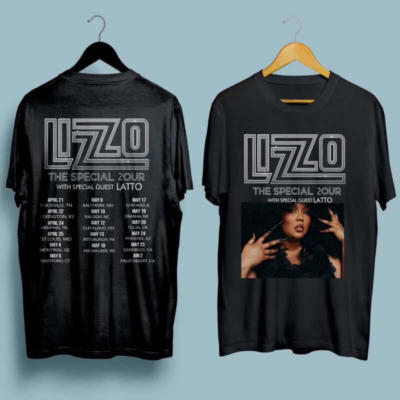 Lizzo The Special Tour 2023 6 Front 4 T Shirt