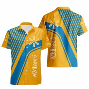 Logo Walmart In My Heart Hawaiian Shirt