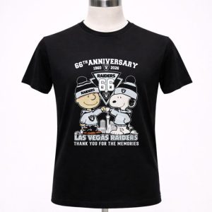 Los Vegas Raiders Outfit With Snoopy And Charlie Brown 66th Anniversary 1960 2026 1 T Shirt.jpg