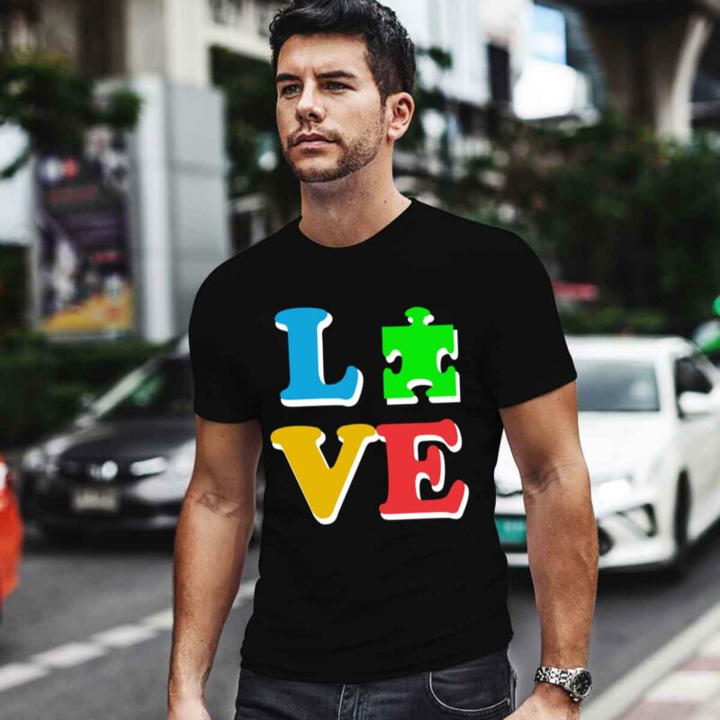 Love Autism Autism Awareness Gifts 0 T Shirt