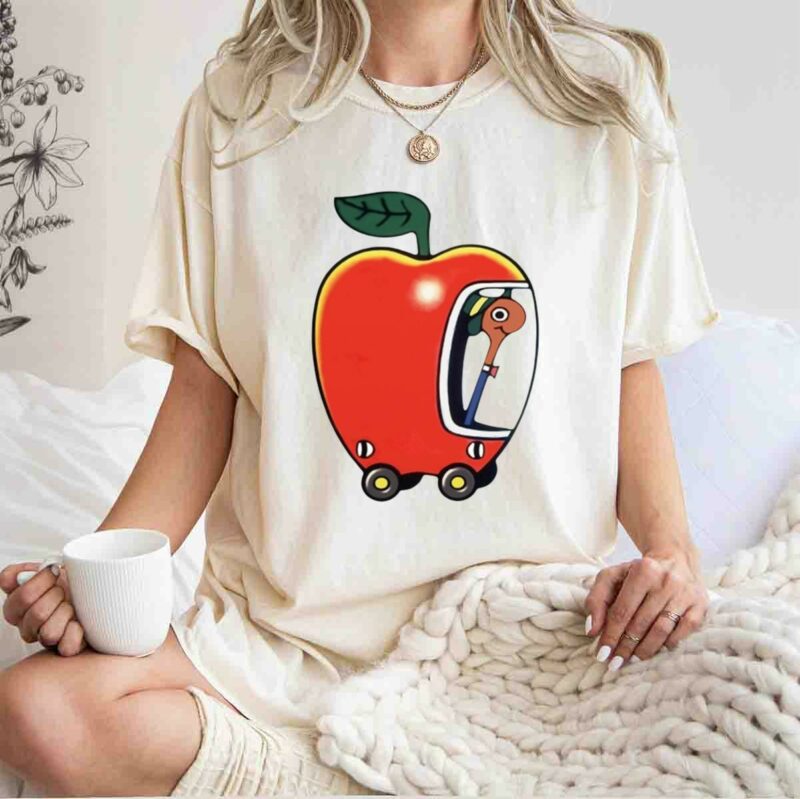 Lowly The Worm And His Apple Car 5 T Shirt