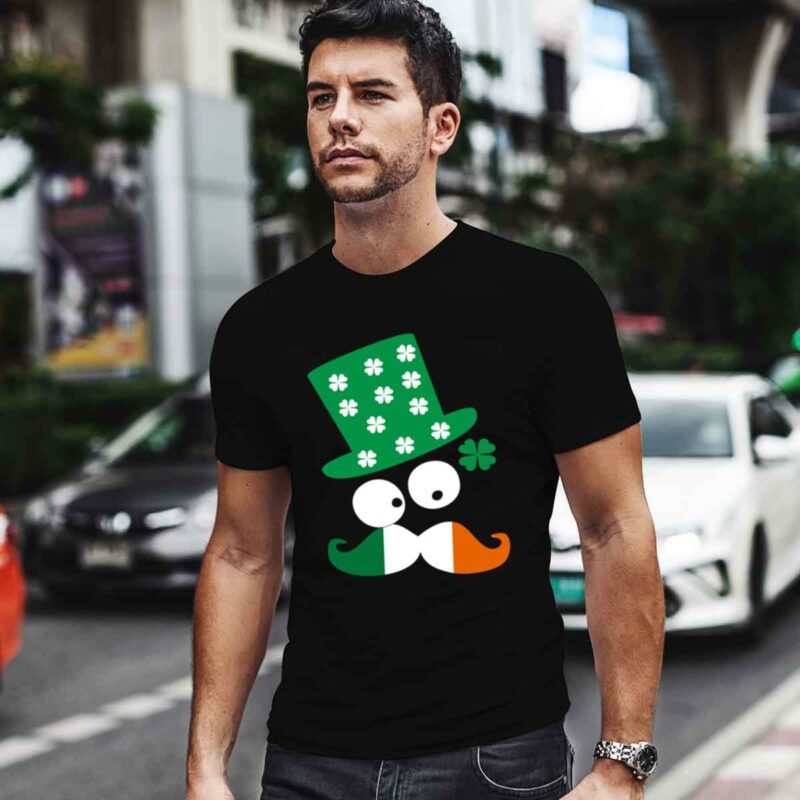 Lucky Irish Mustache Man 0 T Shirt