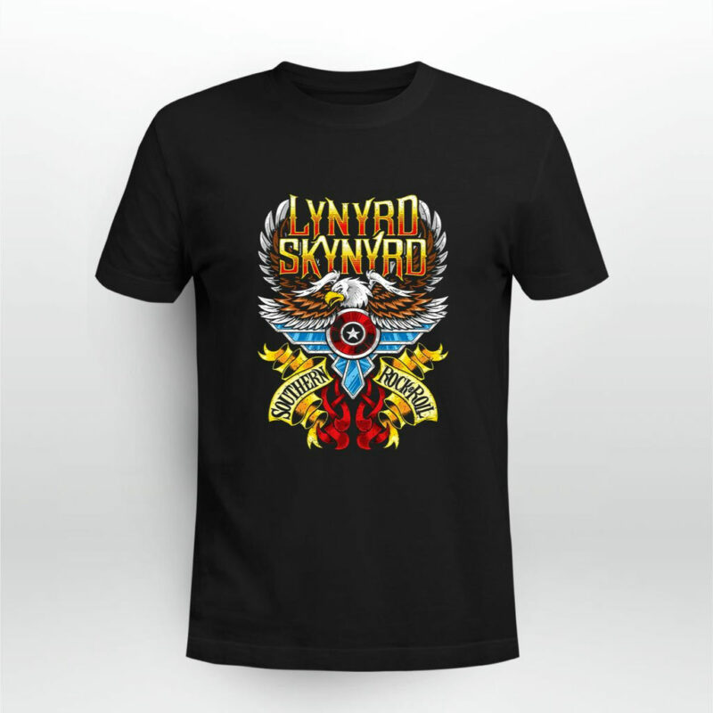 Lynyrd Skynyrd Graphic Last Of The Street Survivors Farewell Tour 2018 Front 4 T Shirt