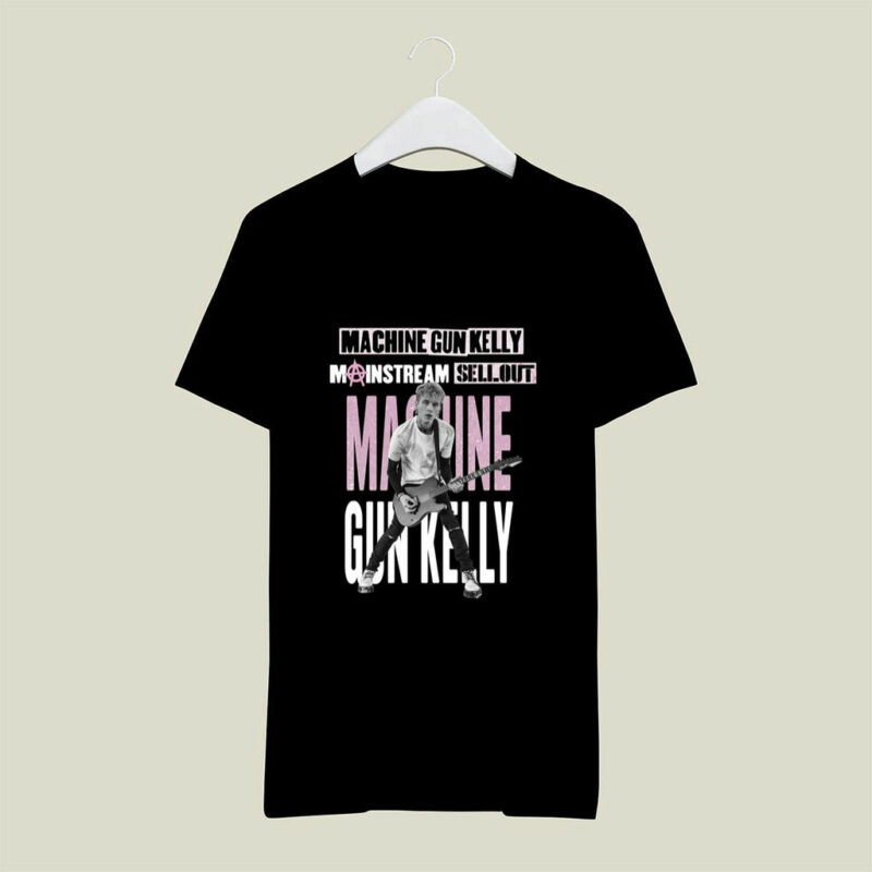 Machine Gun Kelly Mainstream Sellout Tour 2022 Concert Front 4 T Shirt
