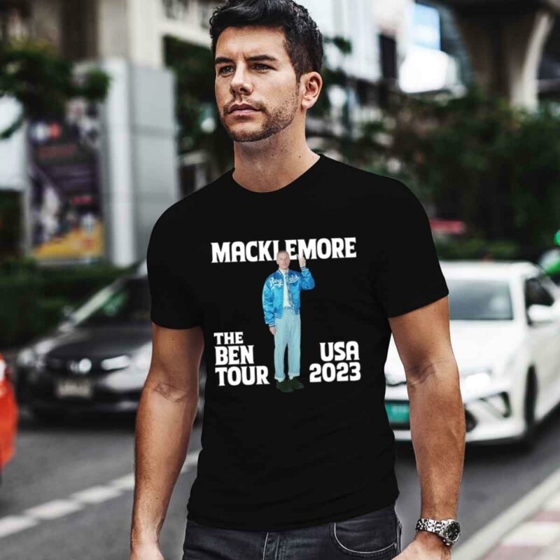 Macklemore The Ben Tour 2023 Front 5 T Shirt