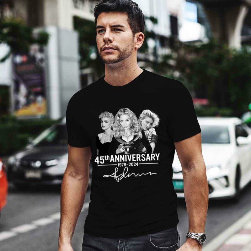 Madonna Signature 45Th Anniversary 4 T Shirt